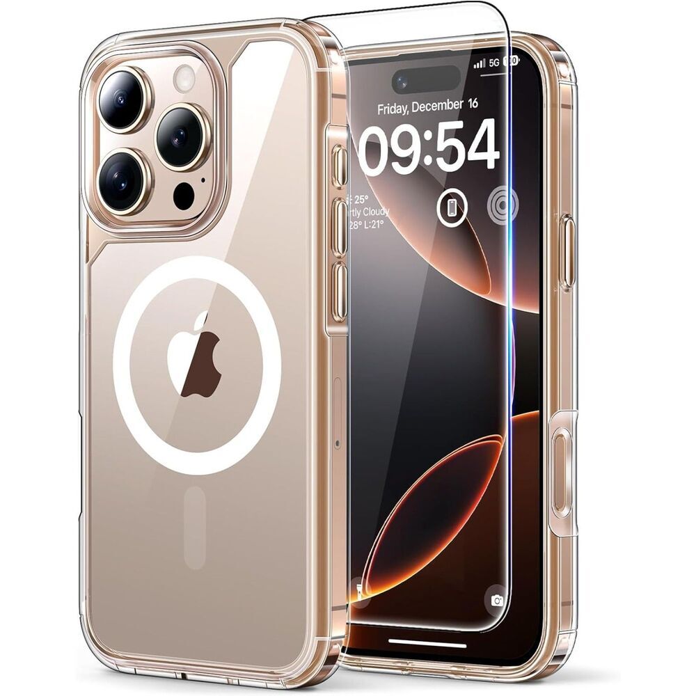 TAURI iPhone 16 Pro Max Case, 16 ProMax 6.9", Clear